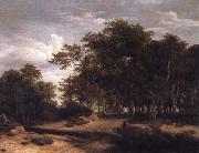 Jacob van Ruisdael The Great forest Sweden oil painting artist